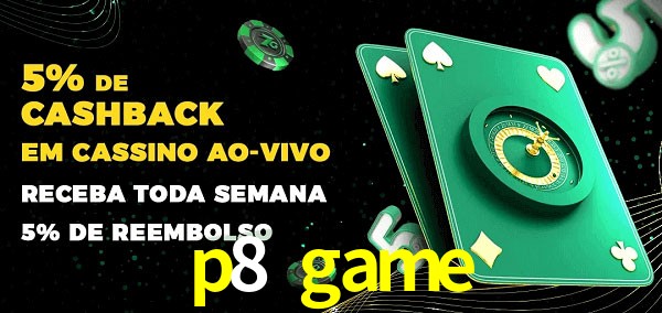 Promoções do cassino ao Vivo p8 game